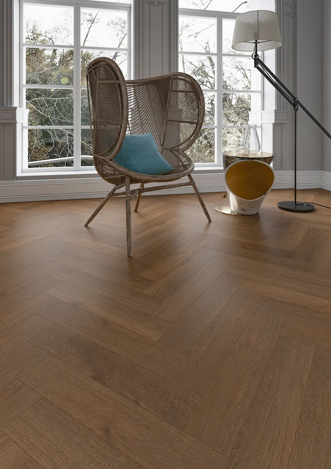 Ламинат Ламинат My Step Herringbone 12 mm Гранд MS6612 605x110x12 мм