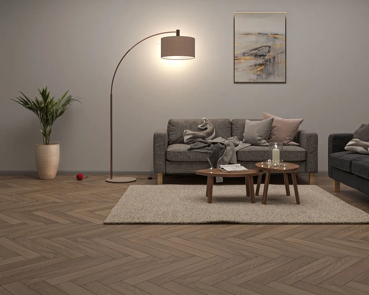 Ламинат Ламинат My Step Herringbone 8mm Дуб Бордо MS4208 600x100x8 мм