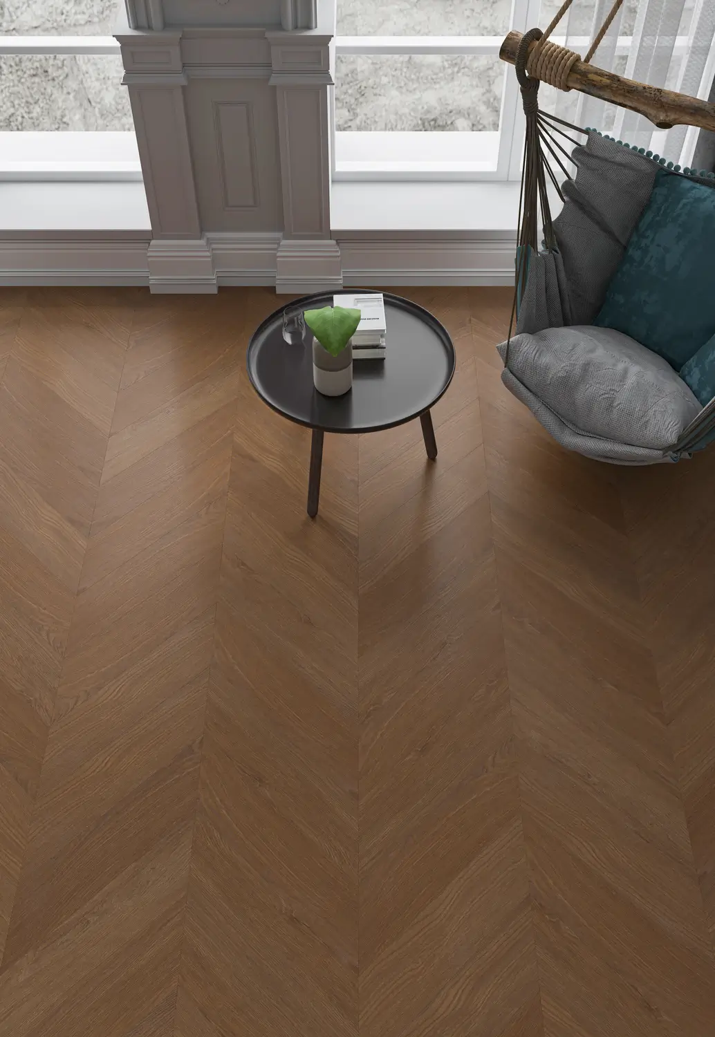 Ламинат Ламинат My Step Herringbone Chevron Нола MS6312 550x112x12 мм