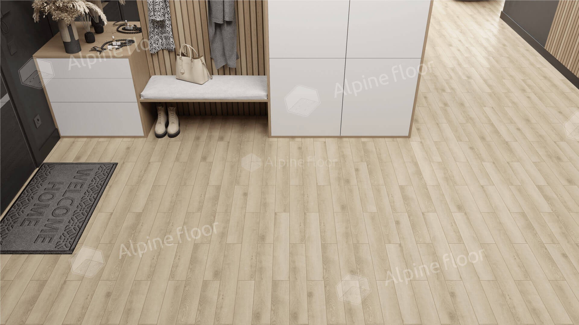 Ламинат Ламинат Alpine Floor Herringbone 8 Pro Дуб Орлеан LF102-8