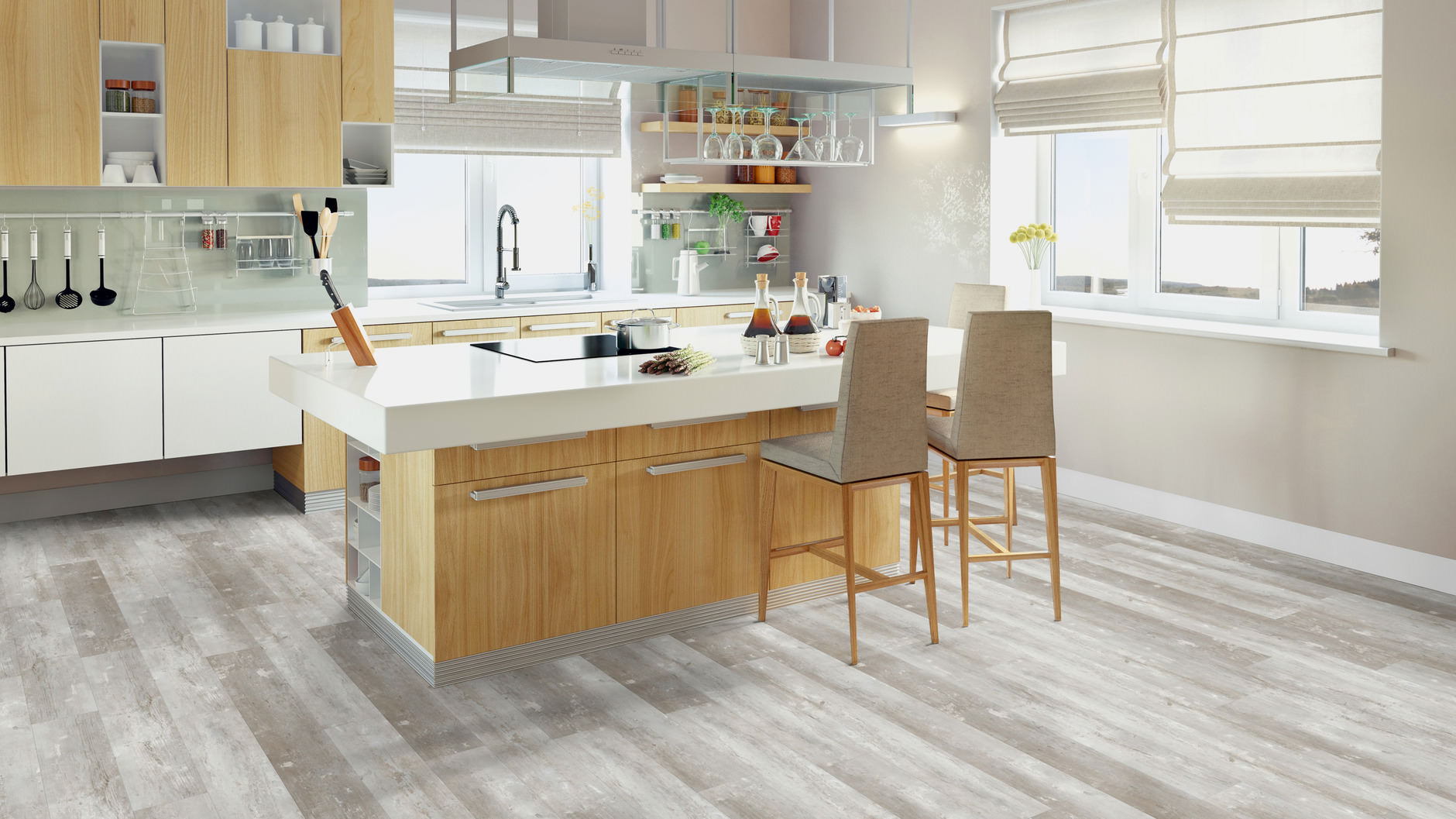 Виниловые полы Виниловый пол Friends by Ter Hurne Rigid Дуб Henry